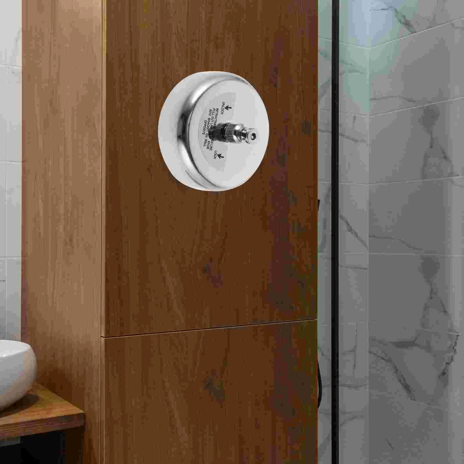 

2 Pcs Telescopic Clothesline Clothing Hanging Strap Portable Hotel Retractable Outdoors Heavy Duty Laundry