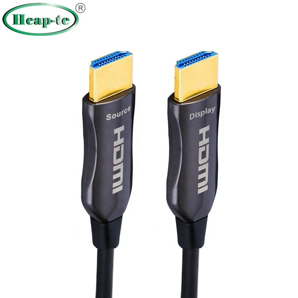 

100m 200m Gold 4k 2.0 3D 18Gbps 60hz fibers HDMI Cable