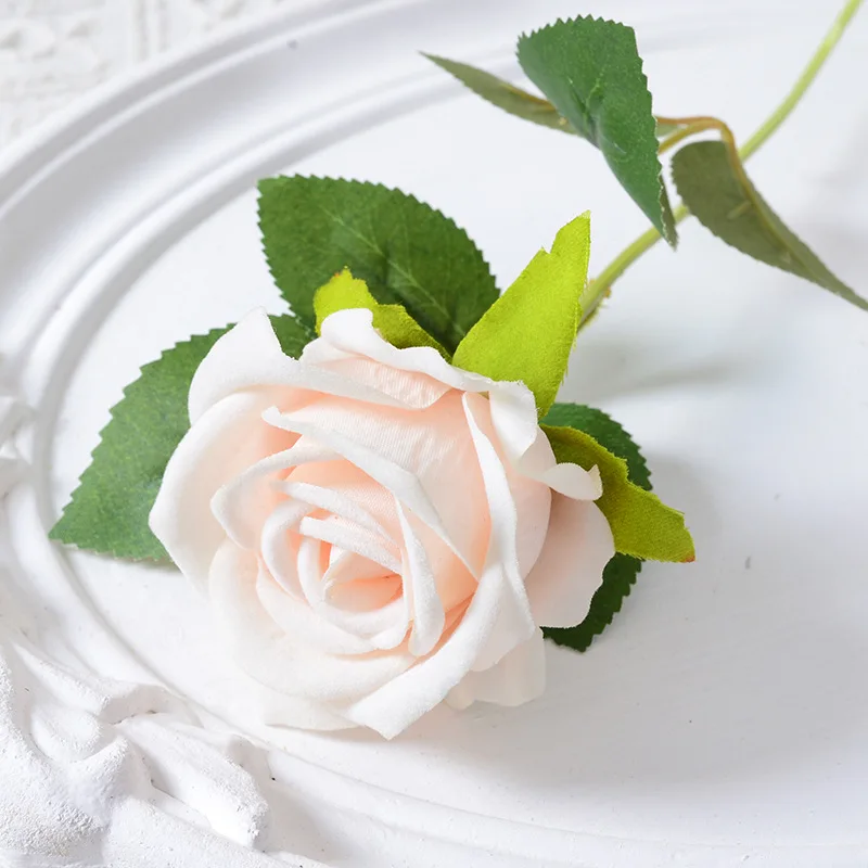 

1 шт., искусственные цветы, шелковая роза, длинный букет ветвей для дома, свадебные украшения, искусственные растения, венок «сделай сам», аксессуары