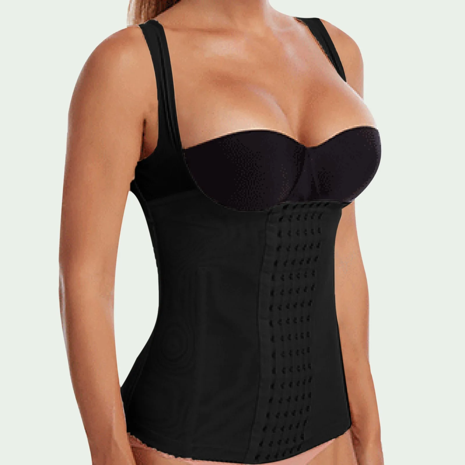 

Women's Abdominal Tightening And Chest Opening Body Shaping Suit Suit Smooth Stomach