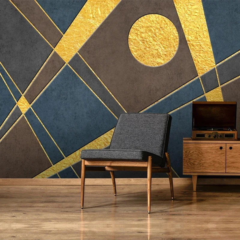 

Custom 3D Photo Wallpaper Abstract Geometric Luxury Mural Creative Art Bedroom Living Room Sofa TV Background Wall Paper Murals