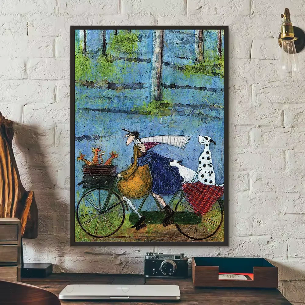 

Наклейка-постер Sam Toft Abstract Movie