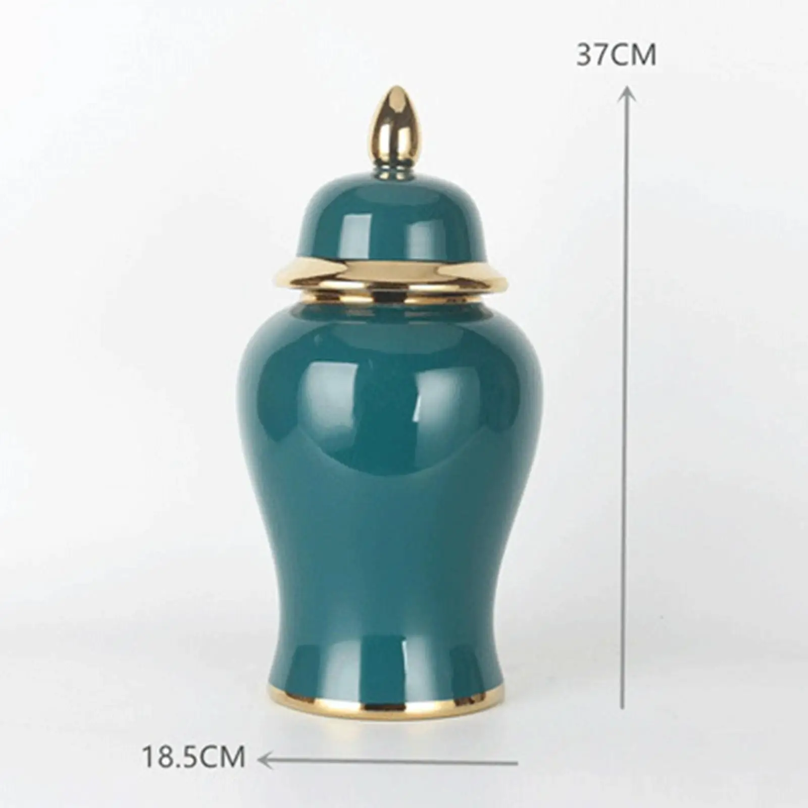 

Ceramic Ginger Jar Caddy Containers Handicraft Flower Vase Home Decoration