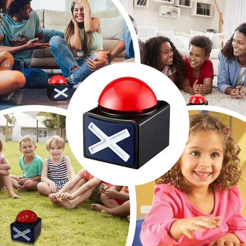 Игровые зуммеры для игры в ночное время креативные игровые семейных сборов шоу