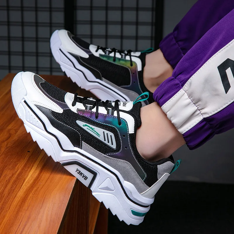 

Men's Sports Shoes Fashion Casual Running Shoes Couple Fitness Shoes Lightweight Breathable Comfortable Outdoor Air Cushion Coup