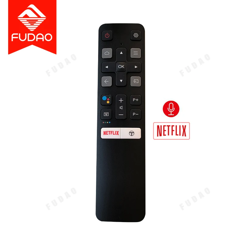 NEW  RC802V FUR6 Used For TCL Voice Smart TV Remote Control 55P8S 55EP680 40S6500 43S6510FS 55P8S 40S65A 32S60A 55P8M 32S6500