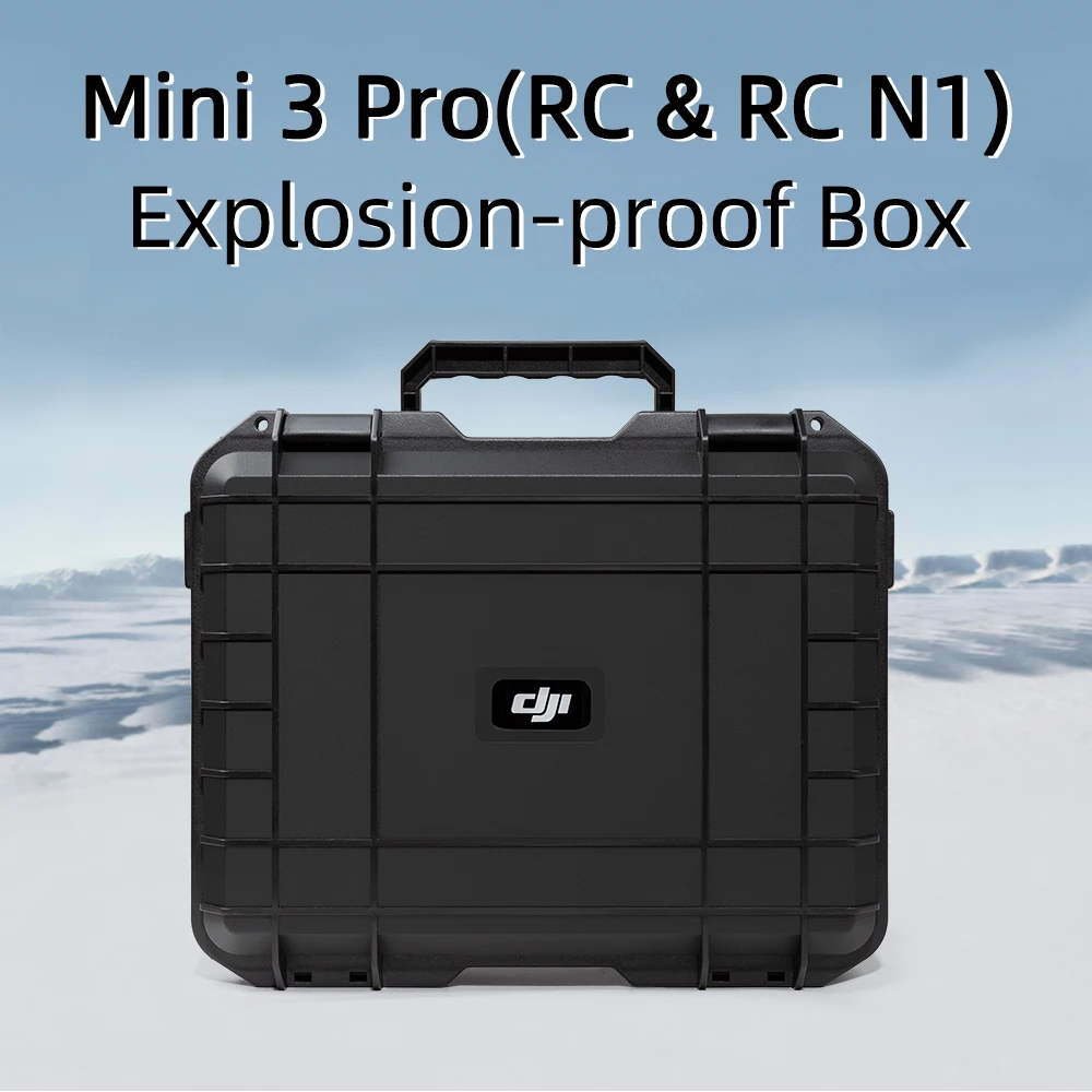 

New suitable for DJI mini 3 pro storage bag explosion-proof box the waterproof hard shell is safe EVA shock-proof lining 2022