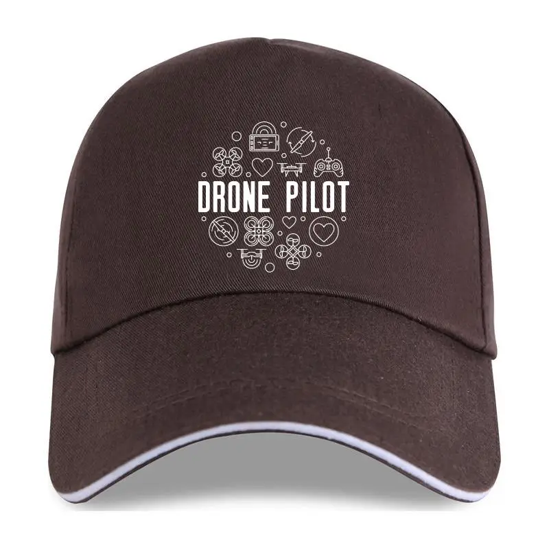 

New 2021 Summer Fashion Drone Pilot minimal quadcopter Baseball cap