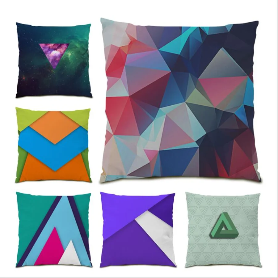 

Decoration Home Modern Cushion Cover 45x45 Sofa Velvet Throw Pillow Covers Gift Living Room Decoration Stripes Plaids Bed E0611