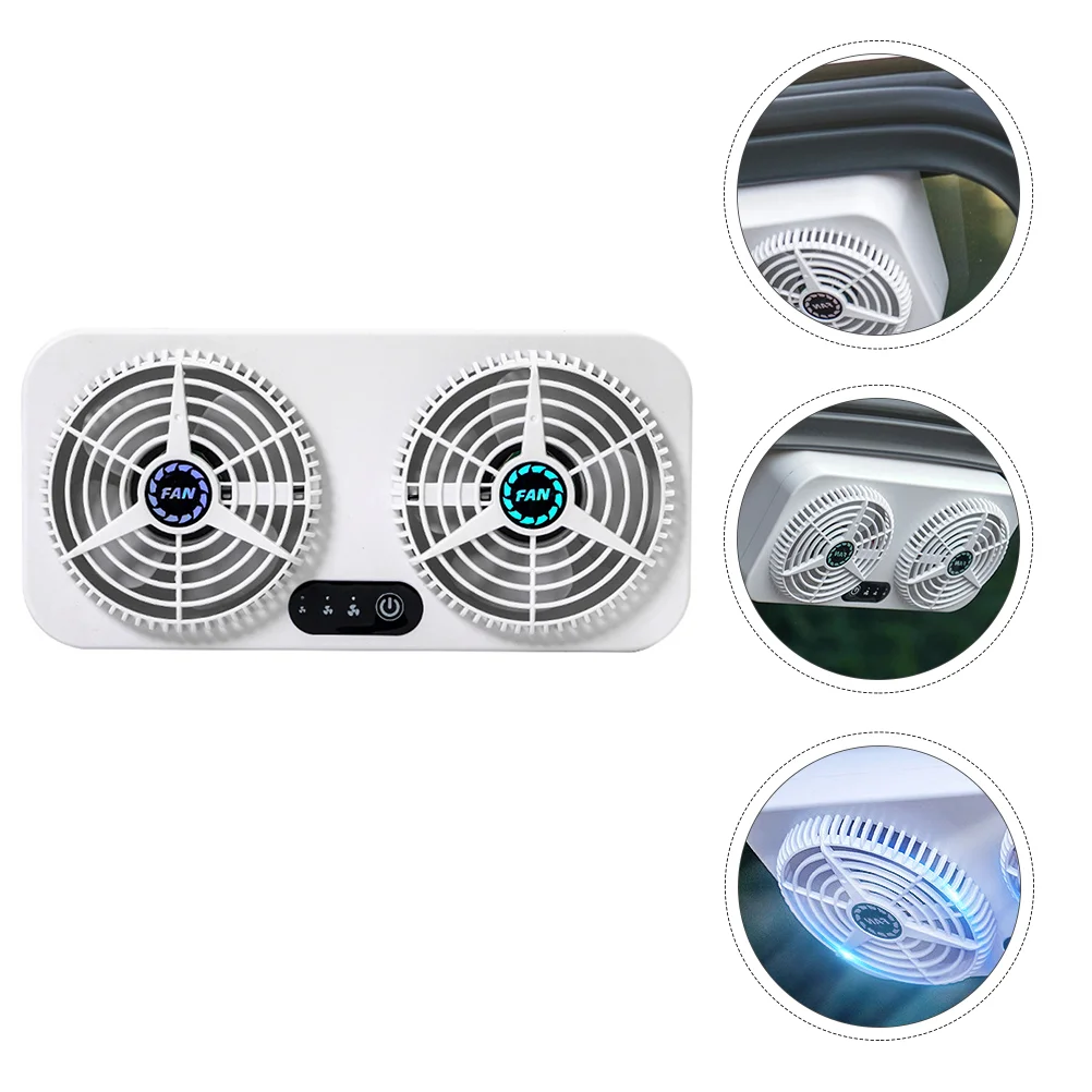 

Car USB Silent Fan Cooler Portable Air Cooling Fan with Three Grade Wind Speeds