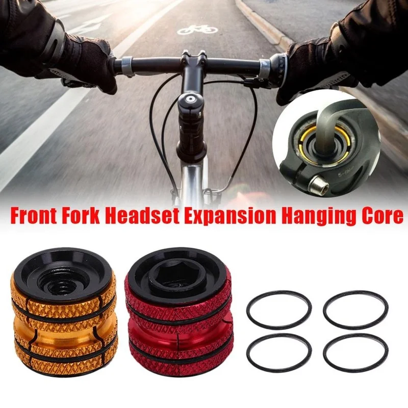 

Bicycle Headset Expander Plug for 28.6mm 1 1/8" Steerer Carbon Fork Headset Stem Top Cap Bicycle Headsets Plugs