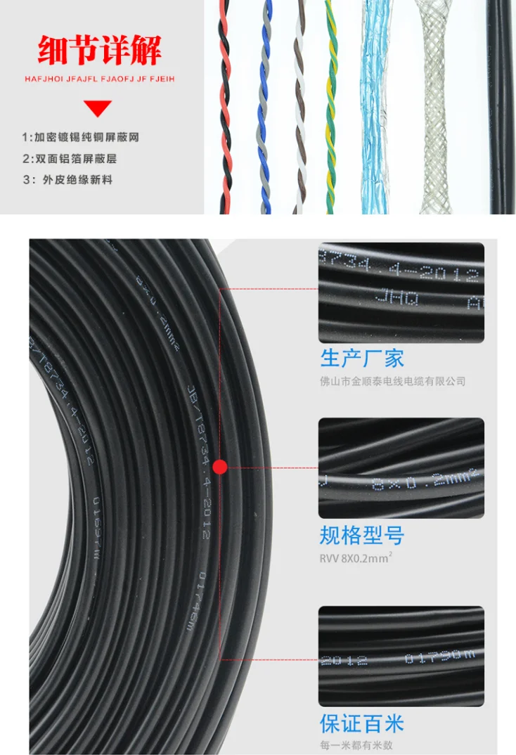100 м сигнальный провод 485 витая пара экранированный RVSP 14 жил *0 2 мм2 чистая медь