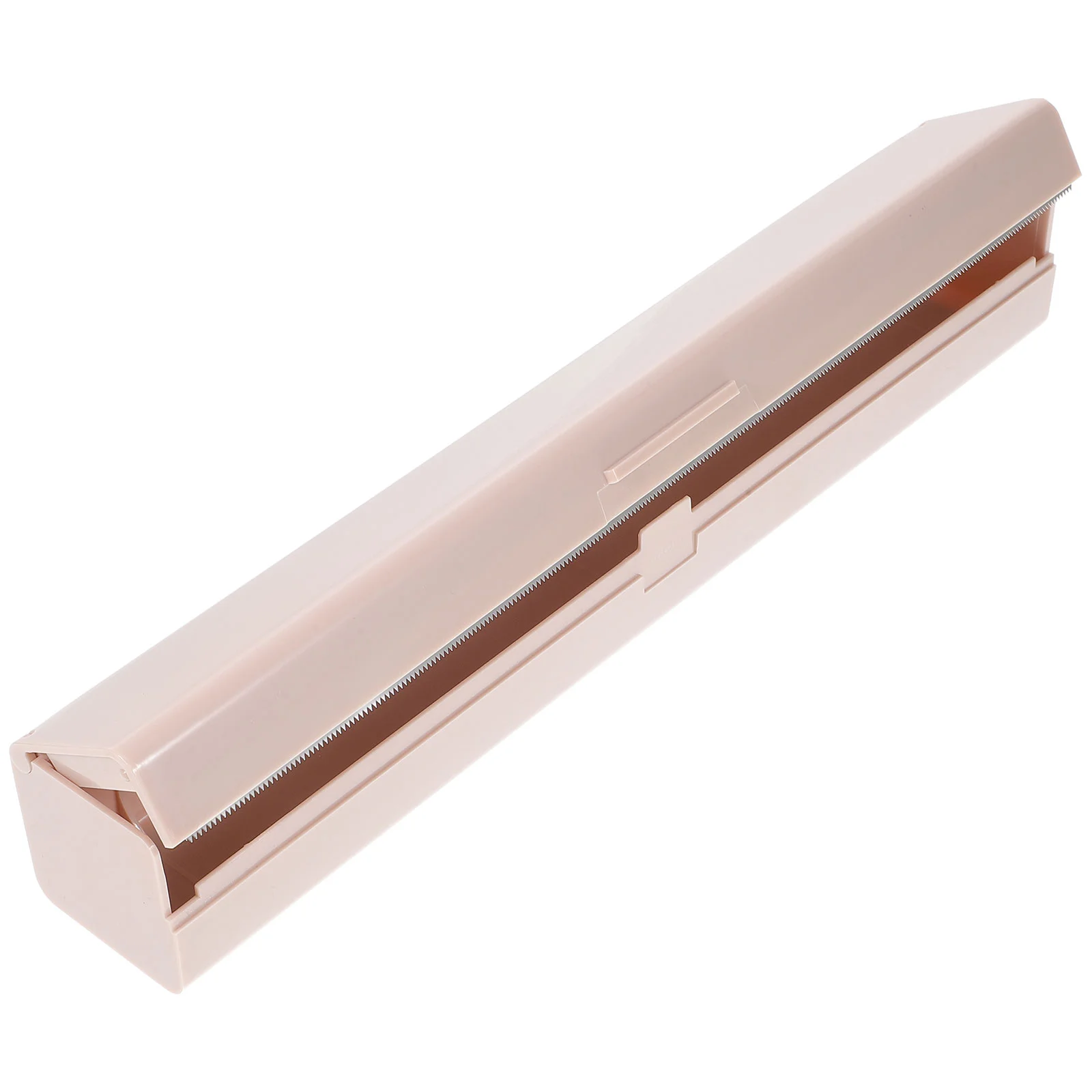 

Plastic Wrap Storage Box Cling Kitchen Tools Refillable Stretch Clear Tissue Holder Foil Dispenser Container