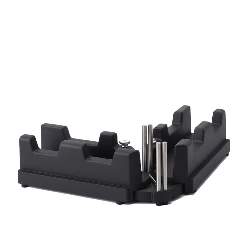 

2-in-1 Mitre Measuring Cutting Tool Bevel Gauge and Mitre Box Measure Bevels and Miter Sawing Angle Cutting Tool For Baseboards