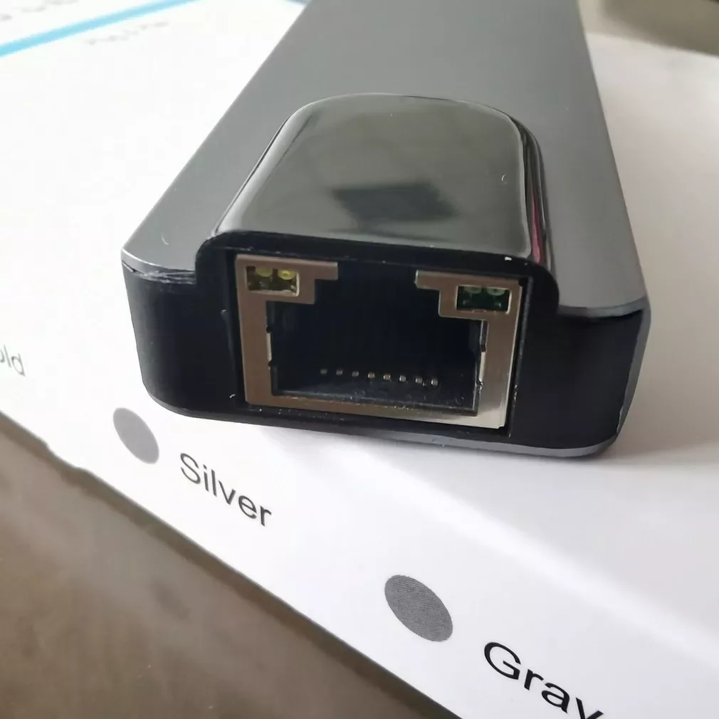 USB C-хаб с HDMI-совместимым Rj45 100M VGA-адаптер OTG Thunderbolt 3 док-станция PD портом для