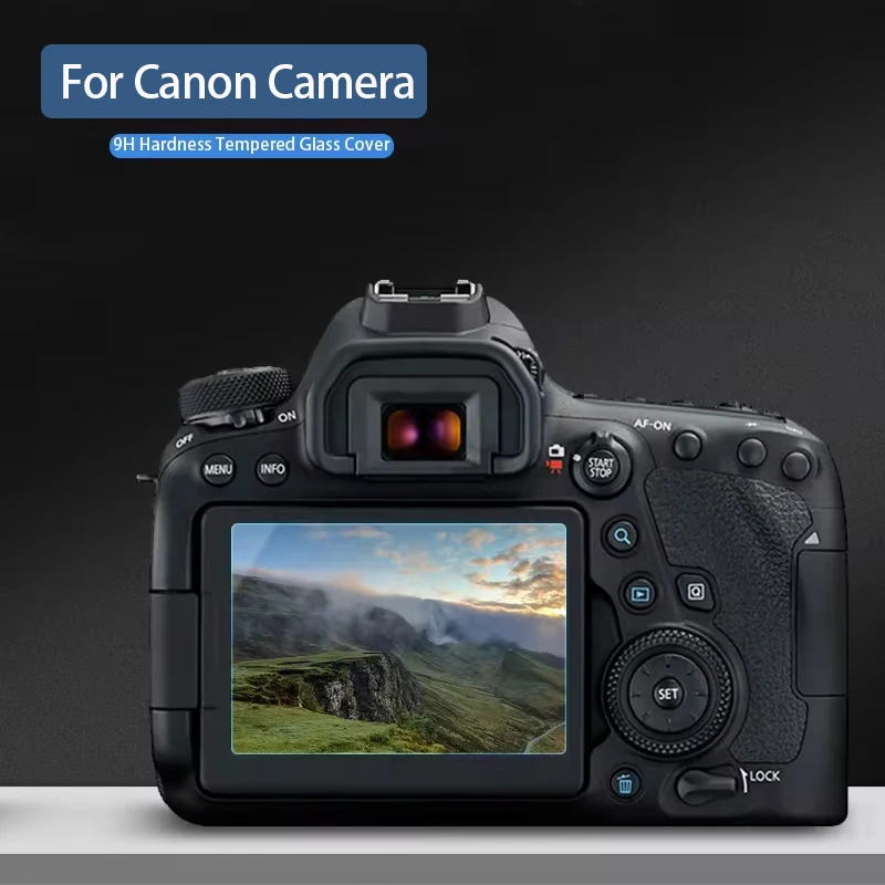 Закаленное защитное стекло для камеры Canon 1DX 1DX2 1DX3 200D II 5D2 5D3 ЖК-экран защита экрана