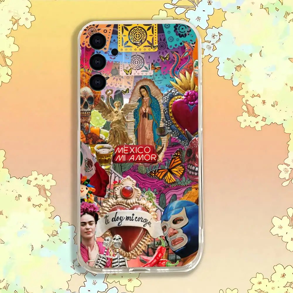 Фото Чехол для телефона Viva Mexico для Samsung S30, S25, S24, S23, S21, S22, S20, S10, 5G, FE, Lite, Plus, Ultra, прозрачный чехол №2