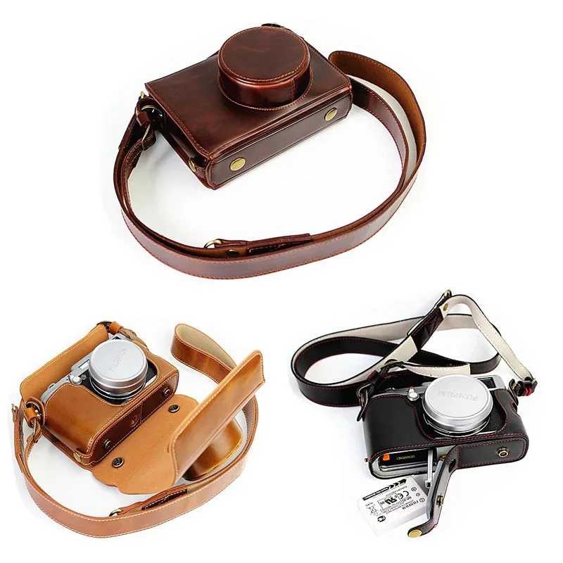 Роскошный чехол для фотоаппарата Fujifilm Fuji X100 X100S X100T X100V X100F XA5 XA7 XA20 XT100 XT200 XT10 XT1 XF10 XS10 Роскошный чехол для фотоаппарата Fujifilm Fuji X100 X100S X100T X100V X100F XA5 XA7 XA20 XT100 XT200 XT10 XT1 XF10 XS10