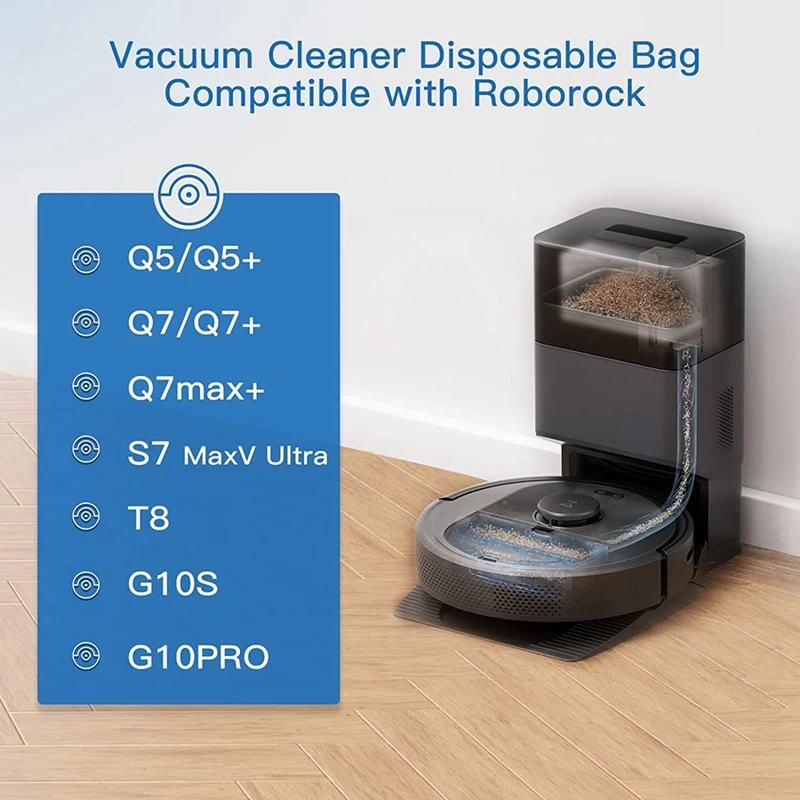 15 шт. мешки для пылесоса Roborock S7 Maxv Ultra Q5 + Q7 Q7max T8 G10S G10PRO