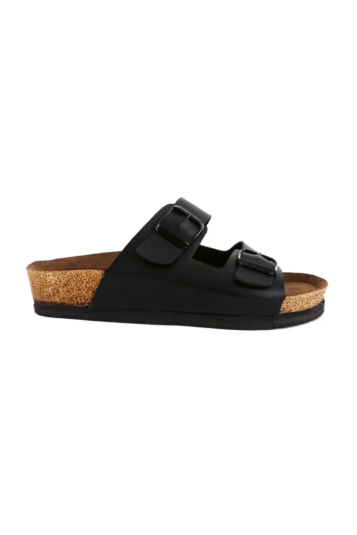 

Stock defective women double buckle slippers