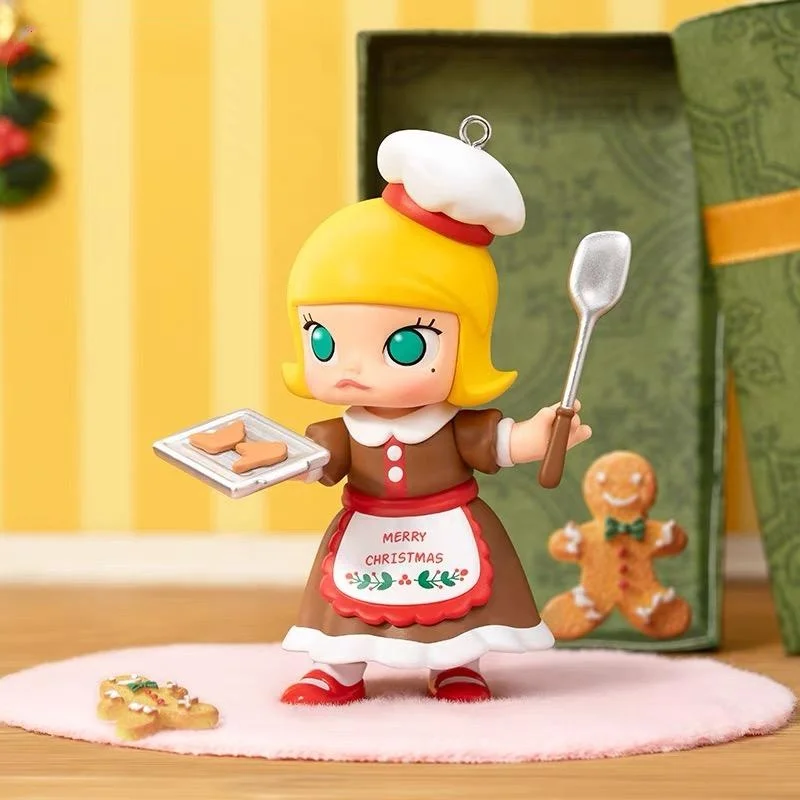 Фигурки-сюрприз Luo Jiujiu Molly Castle Christmas Adventure Series