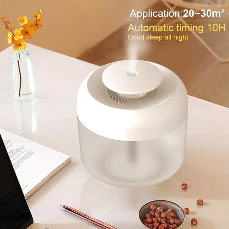 

Aroma Diffuser 2.4L Large Capacity USB Ultrasonic Air Humidifiers Home Office Fragrance Diffusers with LED Light Fogger
