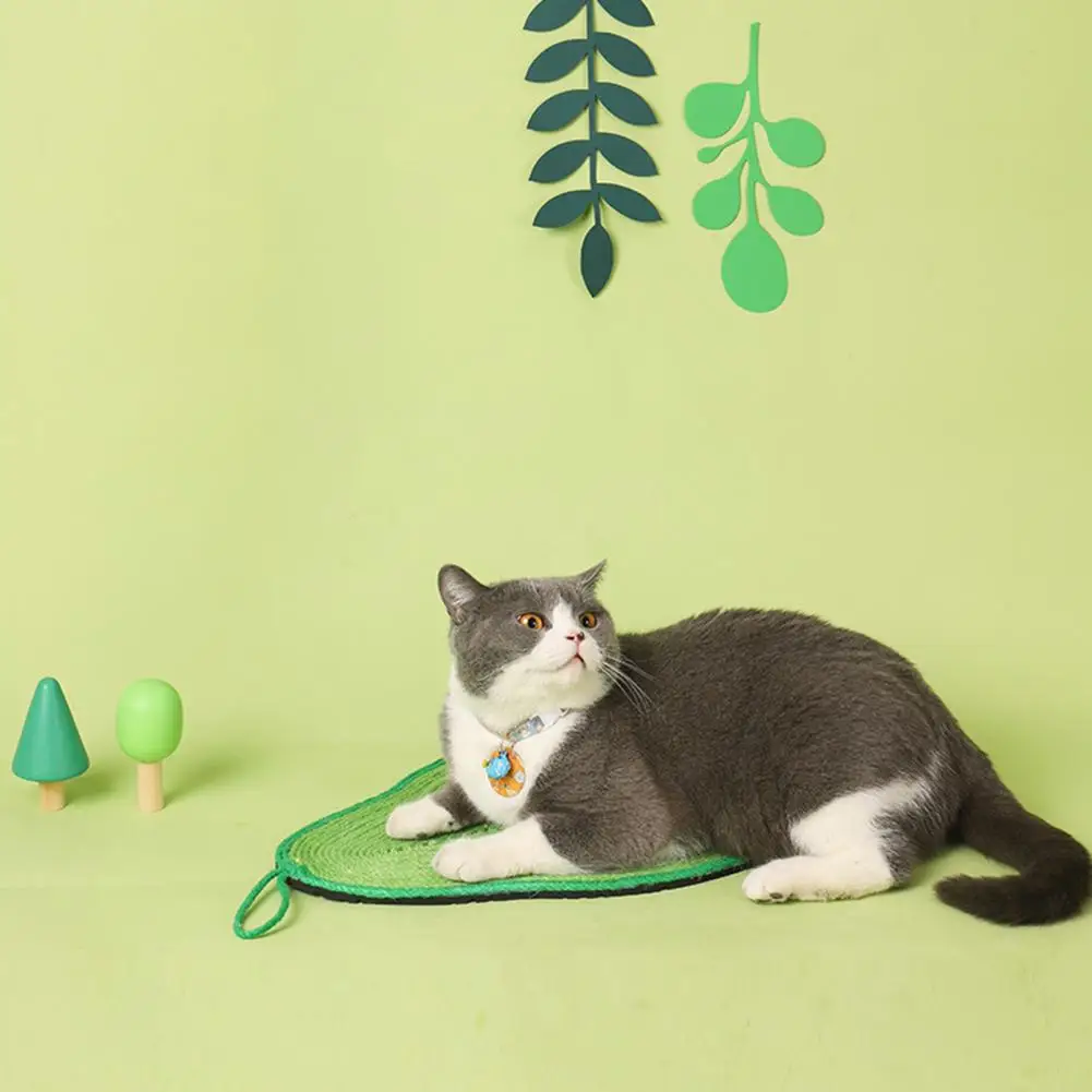 

Durable Pet Sisal Scratcher Scratch-resistant No Crumbs Waterproof Pet Claw Grinder Pet Accessories