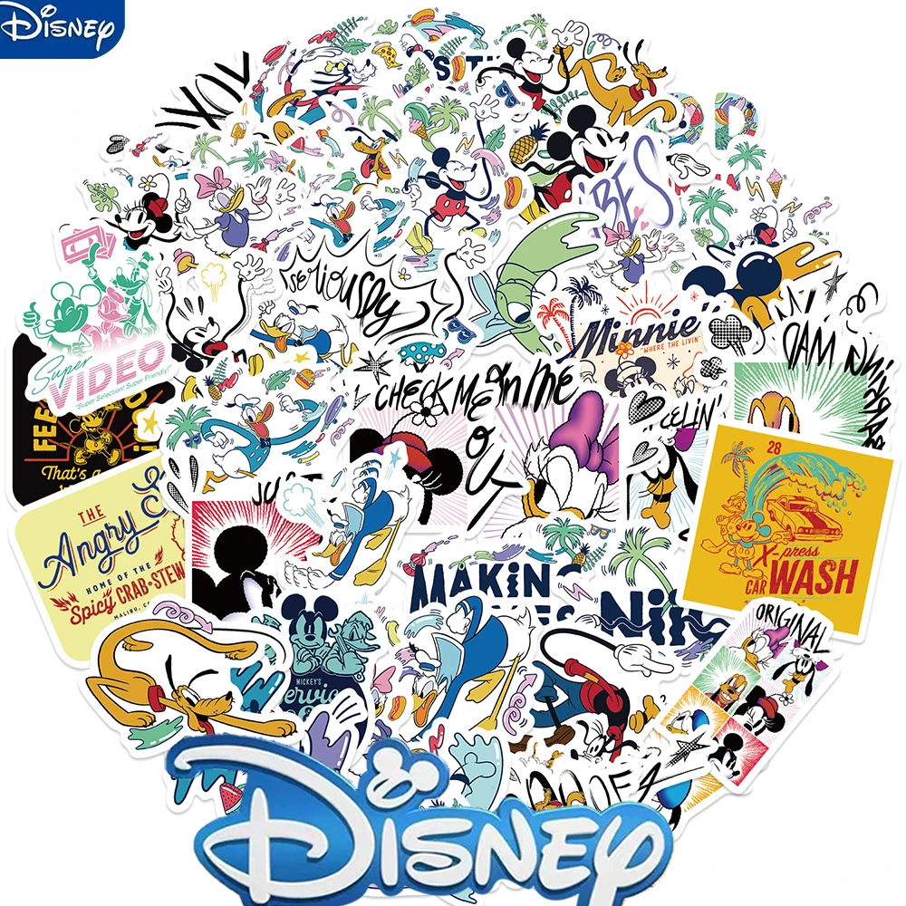 50 шт. детские наклейки для ноутбука чемодана гитары