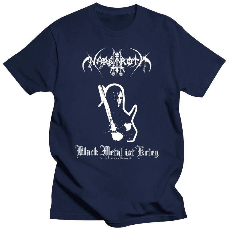 Футболка с обложкой альбома Nargaroth Band Black Metal Ist Krieg 2001