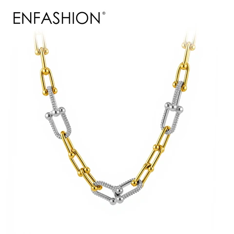 Набор украшений ENFASHION  из нержавеющей стали с золотым покрытием