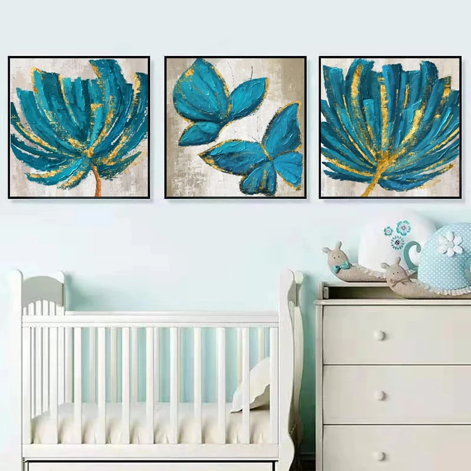 

Алмазная 5D Вышивка «сделай сам», полноформатная картина с цветами, синими бабочками, вышивка крестиком, мозаика, Рождественский Декор для д...