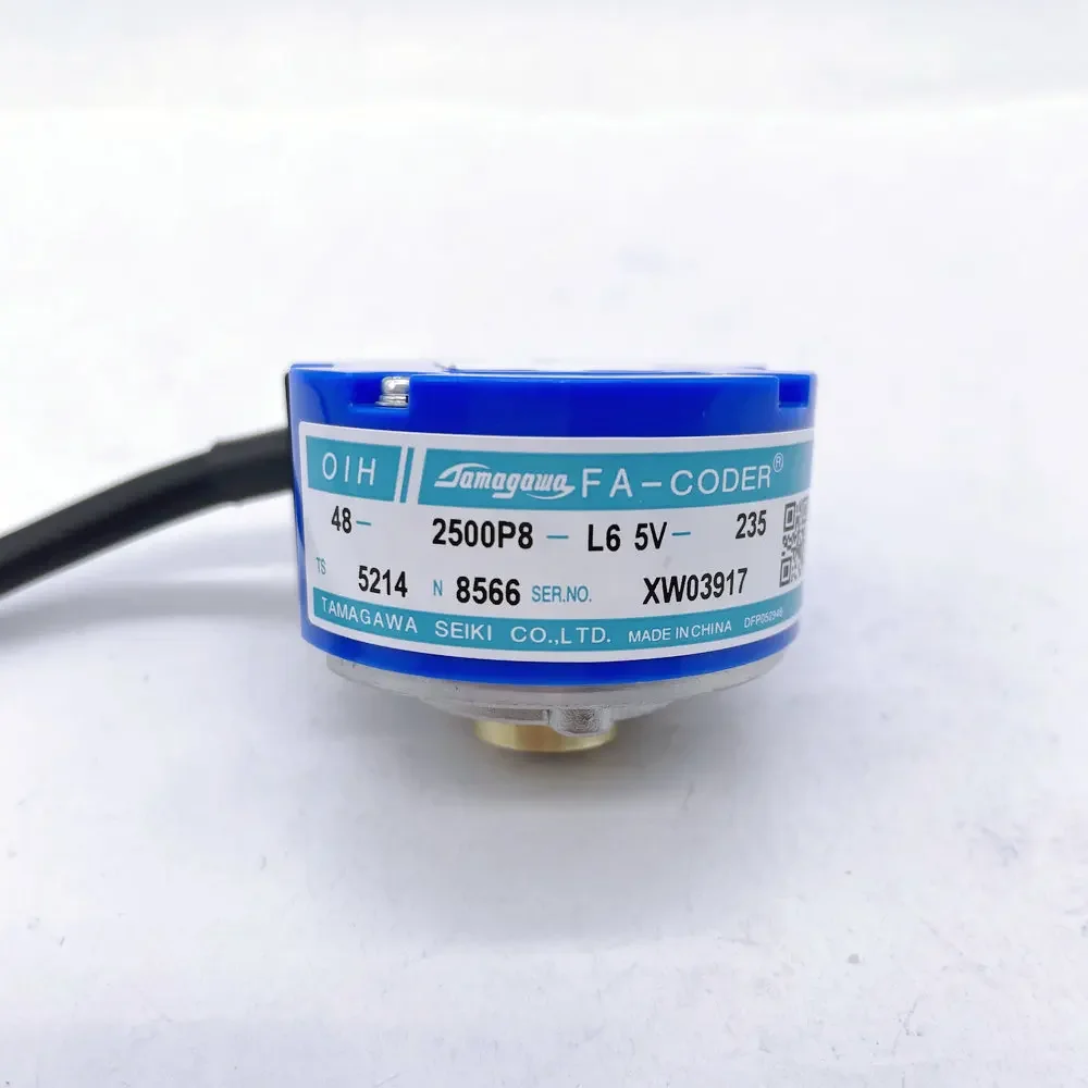 Фото TAMAGAWA OIH48-2500P4-L6-5V Энкодер серводвигателя 2500 импульсов TS5214N500 TS5214N8566 N8599 UVW Энкодер №1