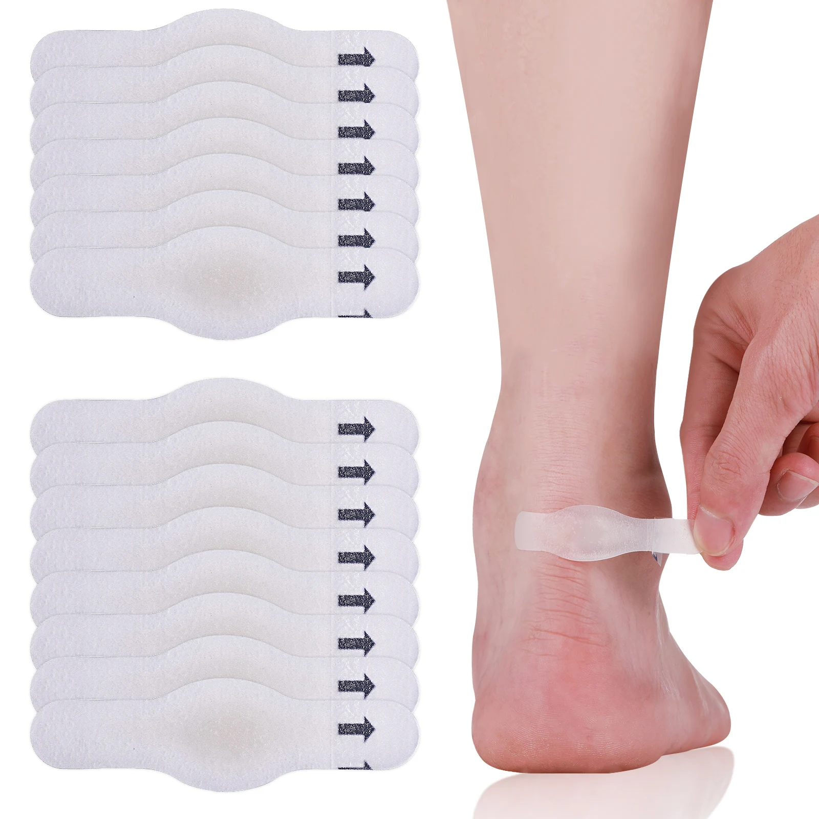 

15 Pcs Blister Plasters Hydrocolloid Foot Toe Gel Heel Adhesive Patch