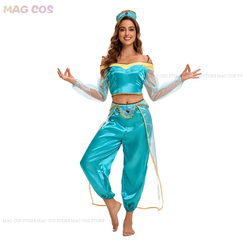 1000 ночей аниме фильм сказочные принцессы косплей парик костюм Джами арабские