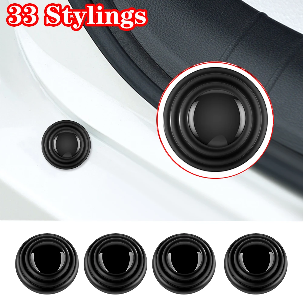 

10pc Universal Silicone Pad Car Door Anti-shock Anti-collision Buffer Gasket paste Sticker For MG zs hs 2022 zst ev Express 350