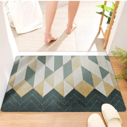 

Bedroom door mat kitchen floor mat factory wholesale toilet door mat household thickened square carpet