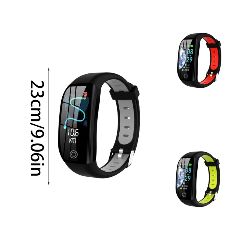 Многофункциональные 1 14-дюймовые умные часы F21 с пульсометром водонепроницаемый