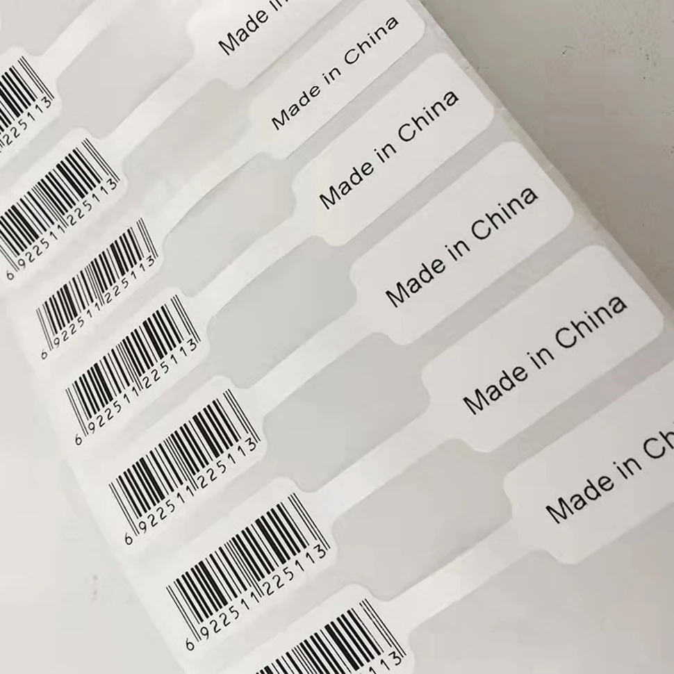 5000 шт./рулон самоклеящиеся этикетки для бижутерии