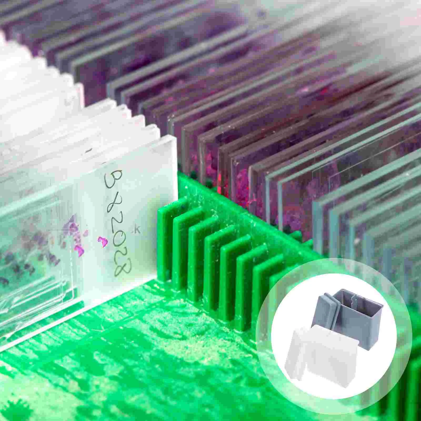 2 шт. 24 положения стеллаж для микроскопа