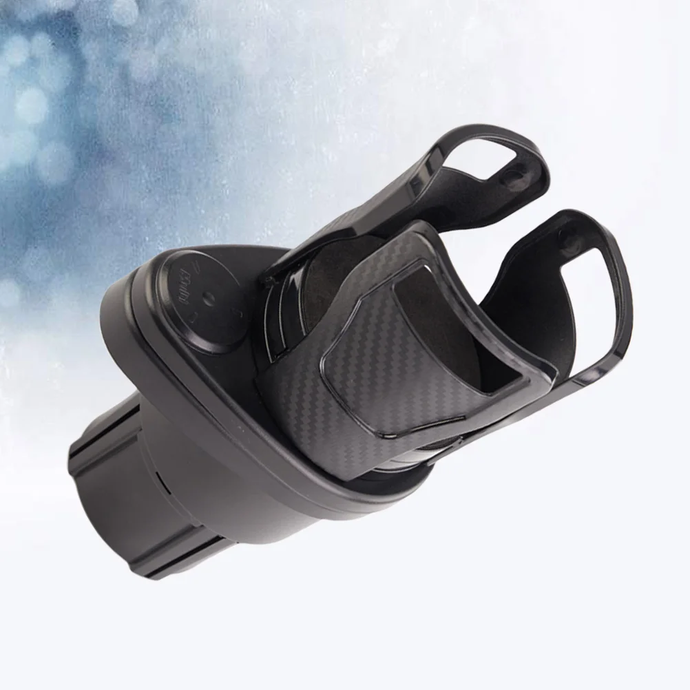 

Dual Car Cup Holder Cup Extender Hydro- Flask Cup Holder Adjustable Extendable Automotive Cup Holder Beverage Rack Ashtray Cup
