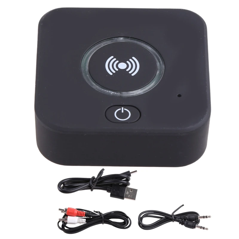 

Music Receiver Transmitter Bluetooth5.0-compatible Aux Car Stereo Receiver Dropship
