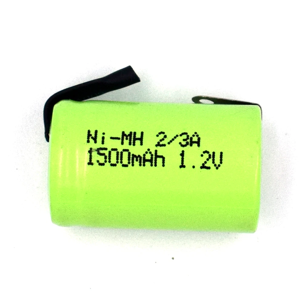 Аккумуляторная батарея 2/3A 1500 мАч 1 2 в
