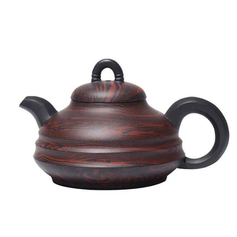 

280ml Yixing Famous Raw Ore Purple Clay Teapots Handmade Tea Pot Tradition Old Purple Mud Kettle Chinese Authentic Zisha Tea Set