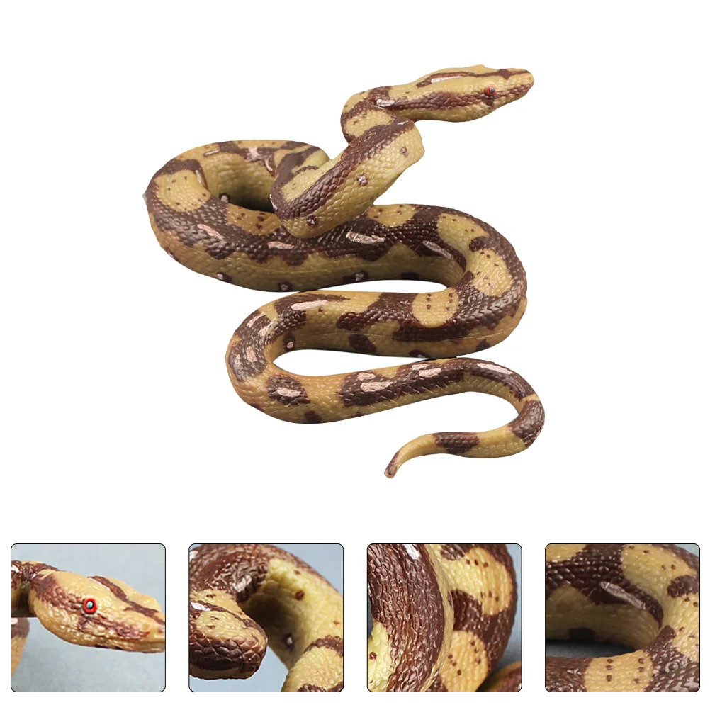 

Змеи Snakeprank, Резиновые Искусственные реалистичные анималистичные страшные имитации питона, анкскоиды, реквизит, модель для вечевечерние, ис...
