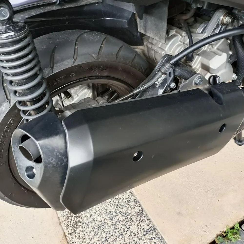 Для YAMAHA XMAX125 XMAX250 XMAX300 XMAX 125 250 300 защита выхлопной трубы мотоцикла Тепловая крышка