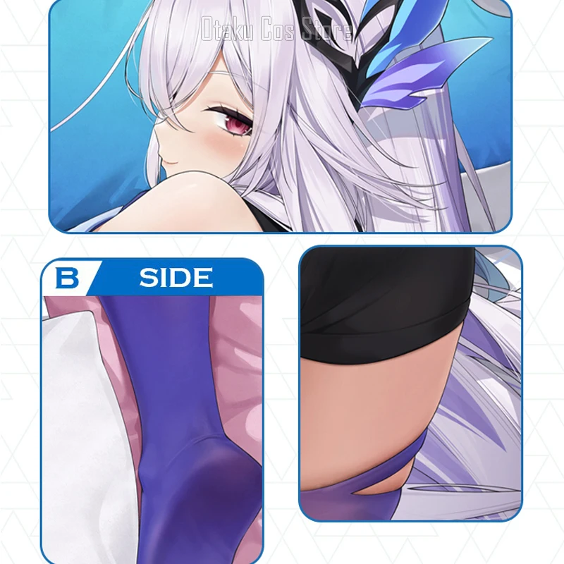 Аниме Genshin Impact накидка сексуальная дакимакура рифленая на подушку подкладки для