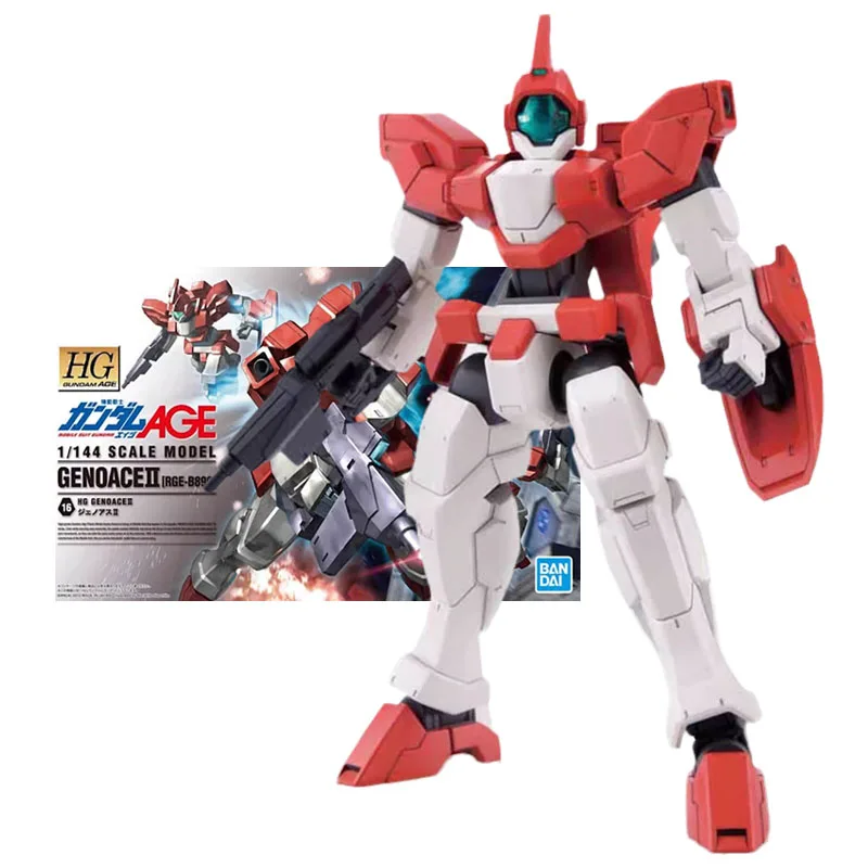 

Bandai Genuine Figure Gundam Model Kit Anime Figures HG AGE 1/144 RGE-B890 Genoace II Collection Action Figure Model Toys Gifts