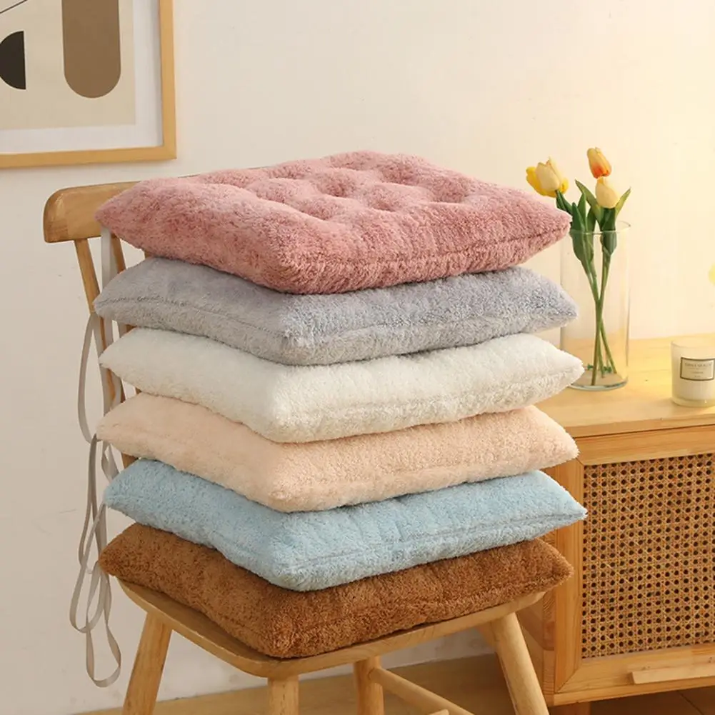 Подушка для стула внутренняя и уличная напольная подушка нескользящая