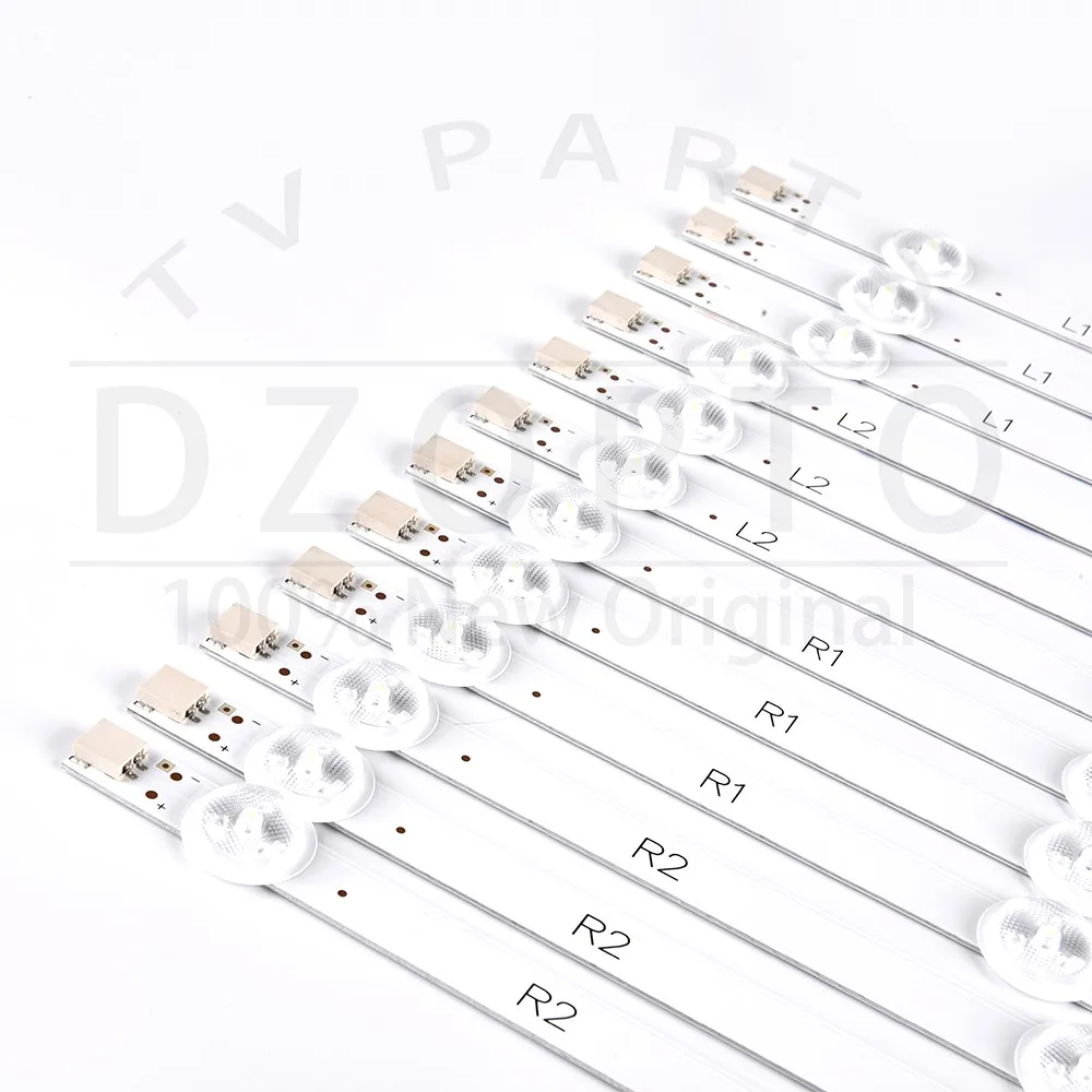 

LED Backlight Strip for LG 50inch 12Pcs Original TV Bar Kit AGF78401201 AGF78240901 50LA620S 50LA6218 50LA6130 50LA613V 50LN5700