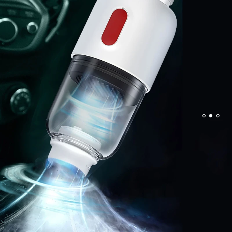 Беспроводной автомобильный пылесос 6000 Па |